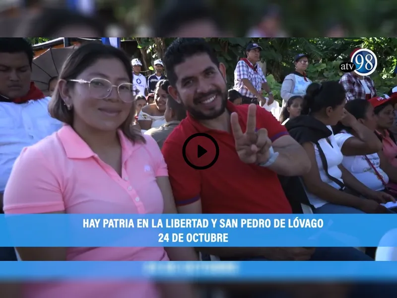 Hay Patria en La libertad y San Pedro de Lóvago
