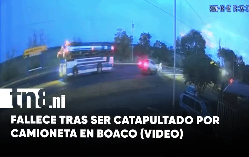 Unos segundos marcaron la tragedia: peatón fallece tras ser atropellado en Boaco