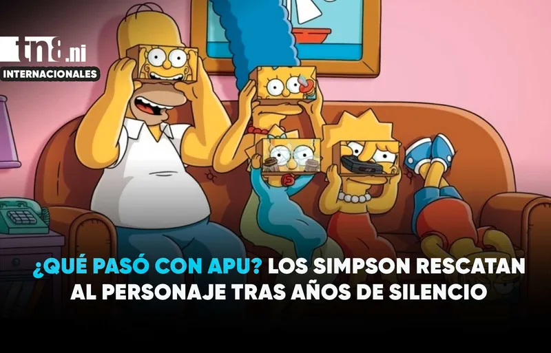 ¡Apu rompe el silencio! El polémico personaje de Los Simpson vuelve con nueva voz