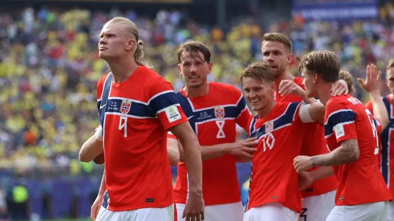 Haaland echa a Brasil