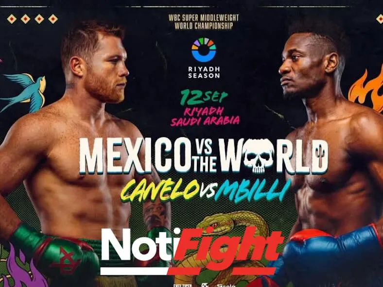 Lo que los números de Canelo y Mbilli dicen antes del 12 de septiembre