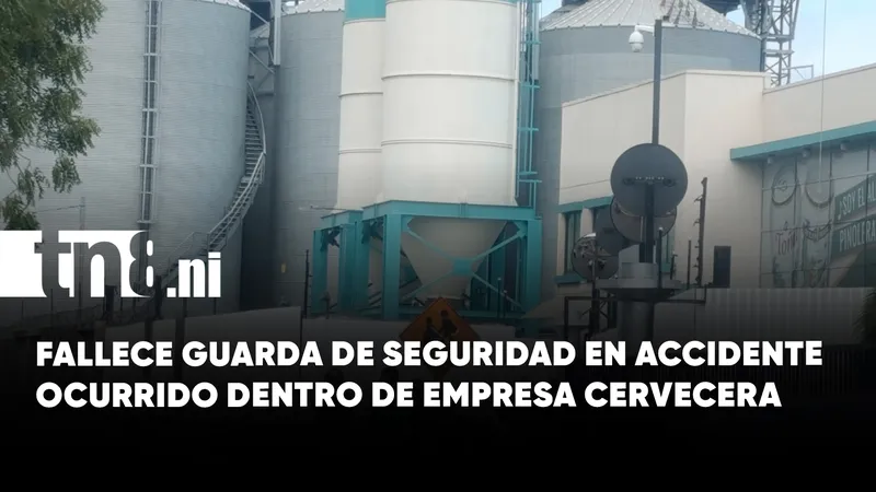 Tragedia en empresa cervecera: guarda de seguridad pierde la vida en accidente