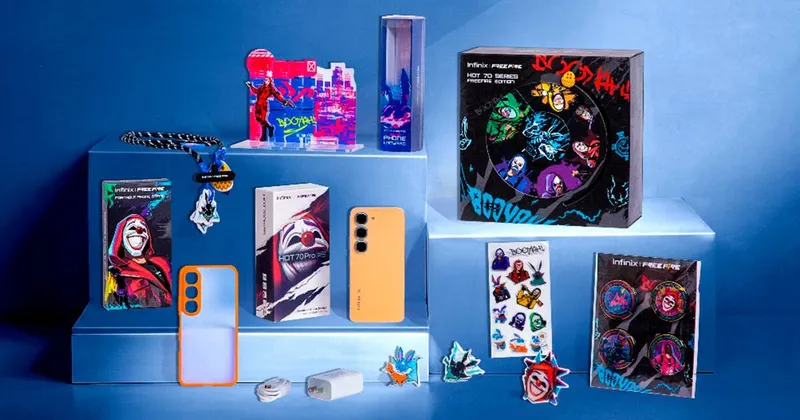 Infinix HOT 70 Pro 5G Free Fire Edition ya está disponible en México: precio, regalos y características