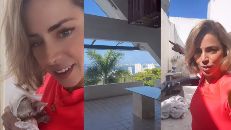Ana Sinclair entra a las villas de Cantinflas, muestra la casa donde vivía y adopta un gato abandonado
