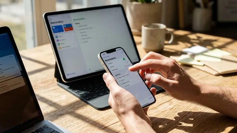 Cómo desactivar la sincronización de Recordatorios en iPhone, iPad y Mac para evitar duplicados