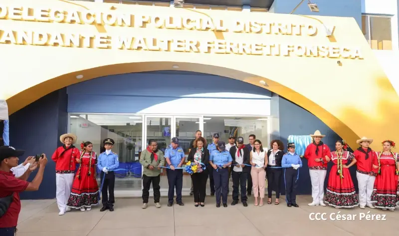Inauguran Unidad de Seguridad Ciudadana en el distrito V de Managua