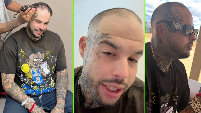 Emiliano Aguilar SE RAPA tras pelea que exhibió su calvicie: “estoy pelón como mi papá”