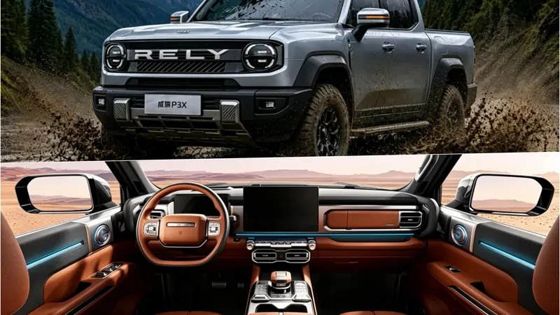 Híbrida enchufable y diésel: los dueños de OMODA y JAECOO presentan su propia pick-up con 476 CV y 800 Nm de par