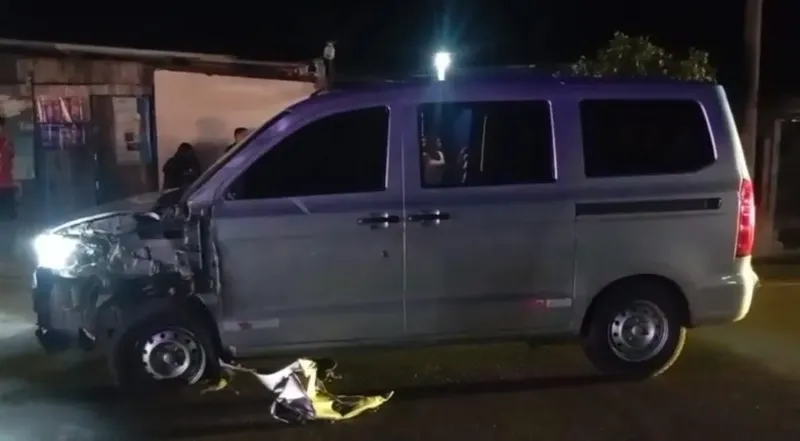 Un muerto deja colisión de minivan contra motociclista en El Crucero, Managua