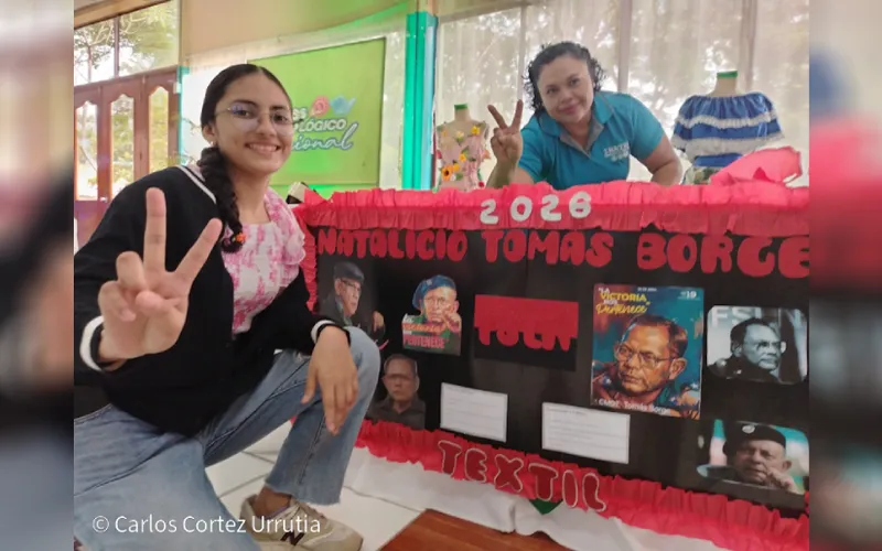 Estudiantes técnicos dedican mañana cultural en honor al comandante Tomás Borge