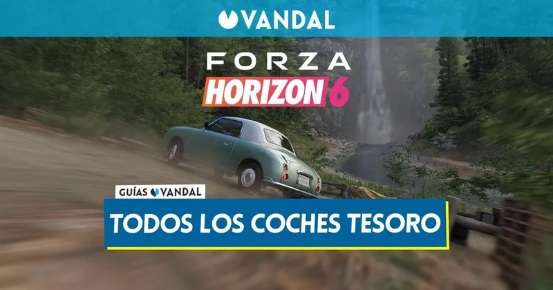 Forza Horizon 6: Todos los coches de tesoros olvidados y dónde encontrarlos