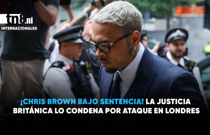 ¡La fama no lo salva! Chris Brown es condenado por violento ataque en Reino...