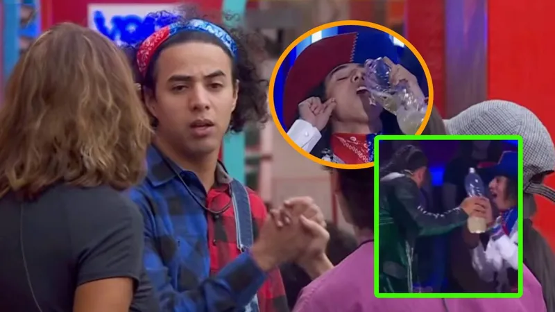 ‘El Comediante Bicolor’ toma de SU PROPIA ORINA y le da a Adal Ramones y al ‘Rey Grupero’ en ‘La Granja VIP’
