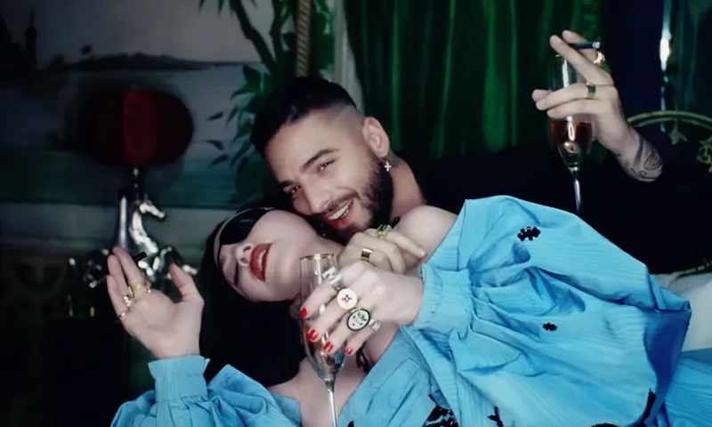 Maluma confiesa detalles de la ardiente escena que grabó junto a Madonna