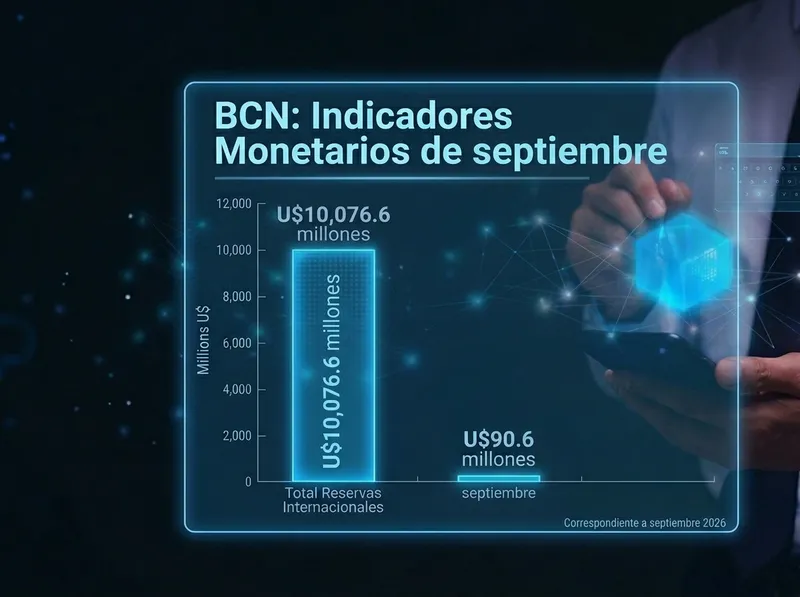 Reservas de Nicaragua superan los U$10 mil millones, 11 veces más que hace dos décadas