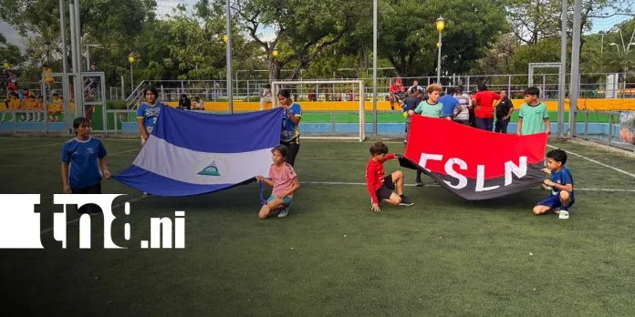 Niños promesa del fútbol disputan el Mundialito en Managua