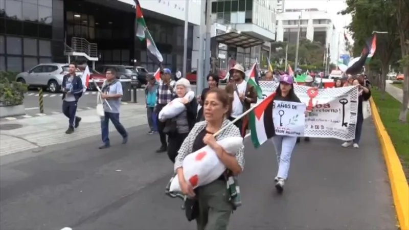 A 78 años de Nakba: peruanos marchan por Palestina y respaldan firmeza de Irán
