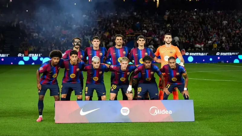 El 1x1 del Barça ante el Racing
