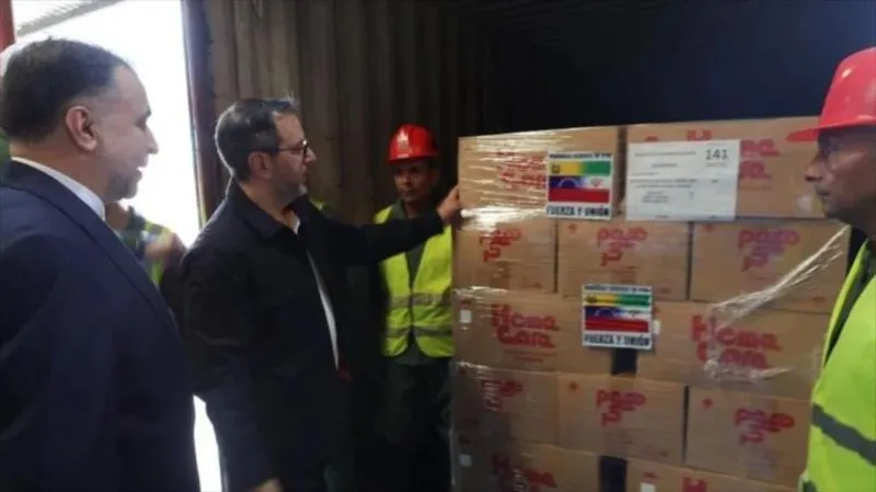 Irán envía ayuda humanitaria a damnificados por terremoto en Venezuela