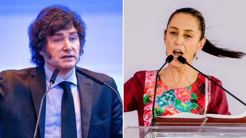 Sheinbaum responde a acusaciones de Milei de que México y Brasil financian “campaña antiargentina”