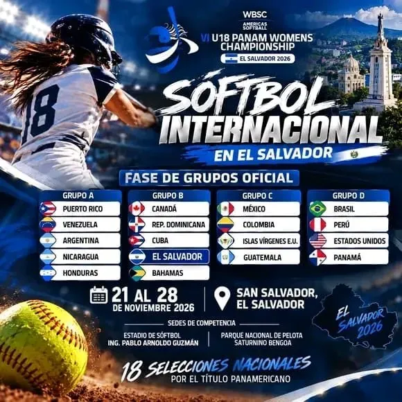 Nicaragua dirá presente en el Panamericano U-18 de Sóftbol Femenino en El Salvador