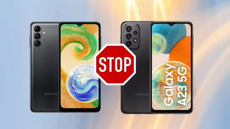 Samsung retira dos Galaxy de su lista de actualizaciones: comprueba si tienes uno de ellos