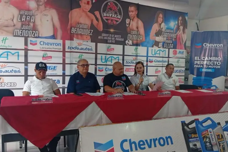 Búfalo Boxing confirma conferencia y pesaje para cartelera internacional
