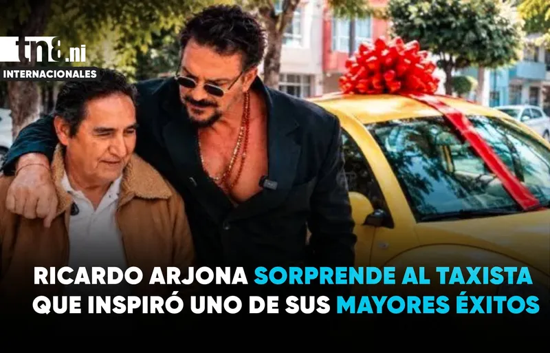 Ricardo Arjona sorprende con un regalo al taxista que inspiró su canción