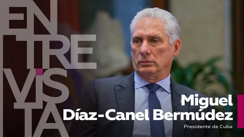 Miguel Díaz-Canel en exclusiva a RT: "Los intereses por invertir en Cuba no están solo en EE.UU."