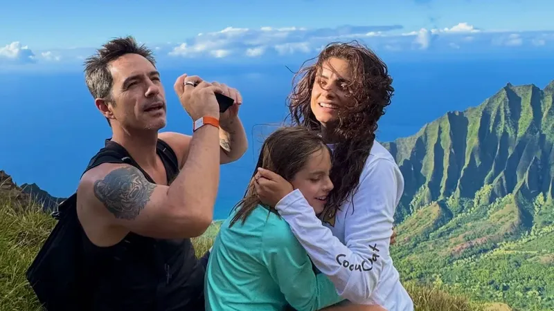 Aislinn Derbez y Mauricio Ochmann muestran su cercanía durante su viaje con Kailani a su ‘lugar feliz’