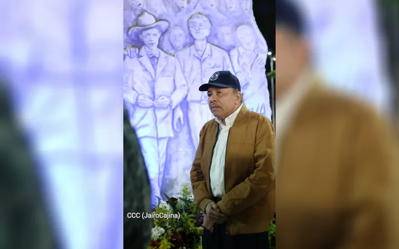 Comandante Daniel Ortega: ¡Afuera digan lo que quieran, pero aquí en tierra nica, se respeta mi bandera!