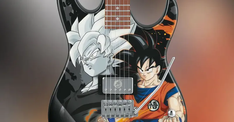 Dragon Ball Z tendrá guitarras, bajos y accesorios oficiales gracias a Ibanez: la colección llegará a tiendas de todo el mundo
