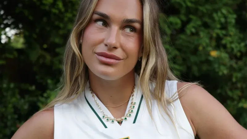 La joyería de la suerte de Aryna Sabalenka para Wimbledon vale más de 220 mil dólares