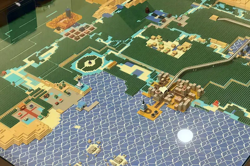 Han fabricado la mesa más impresionante de Pokémon que existe al recrear toda la región de Johto con una impresora 3D