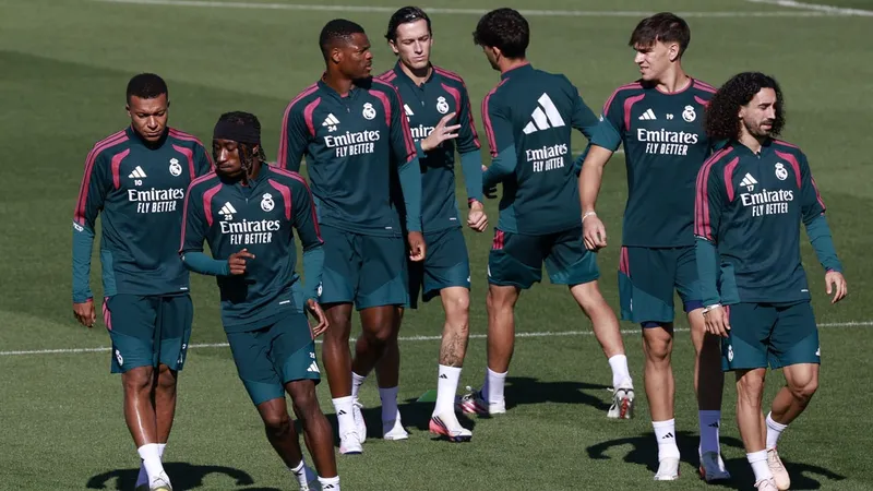 Sergio Martínez se estrenó en el entrenamiento de Real Madrid