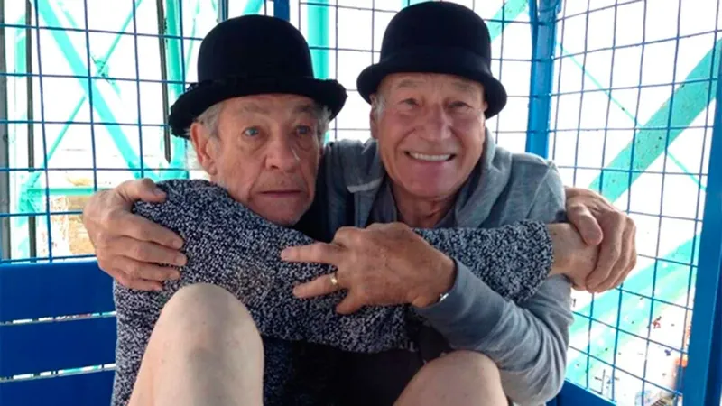 Ian McKellen: "Me crucé con Patrick Stewart y me contó que le habían ofrecido 'Star Trek'. Le dije: ¡'¿De verdad quieres perderte en Hollywood durante años?"