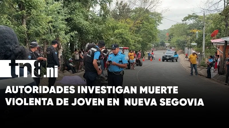 Investigan violenta muerte de joven en el municipio de El Jícaro, Nueva Segovia