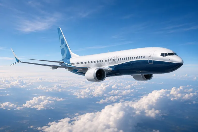 Boeing logra un pedido de 100 aviones 737 MAX de SMBC