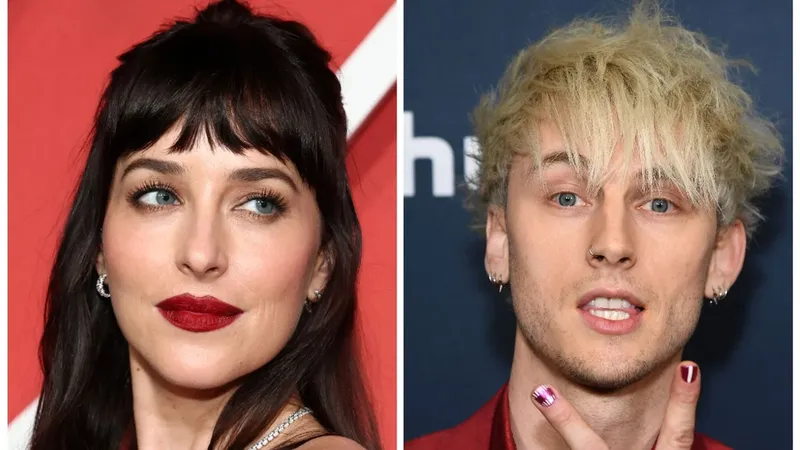 Dakota Johnson y Machine Gun Kelly avivan rumores de romance tras íntima salida nocturna en Hollywood