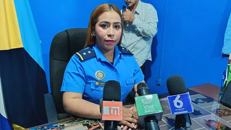 Policía Nacional captura a nueve personas por diferentes delitos en Masaya