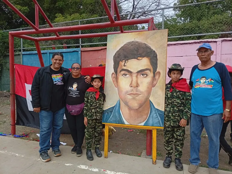 Barrio Selim Shible honra legado del guerrillero urbano