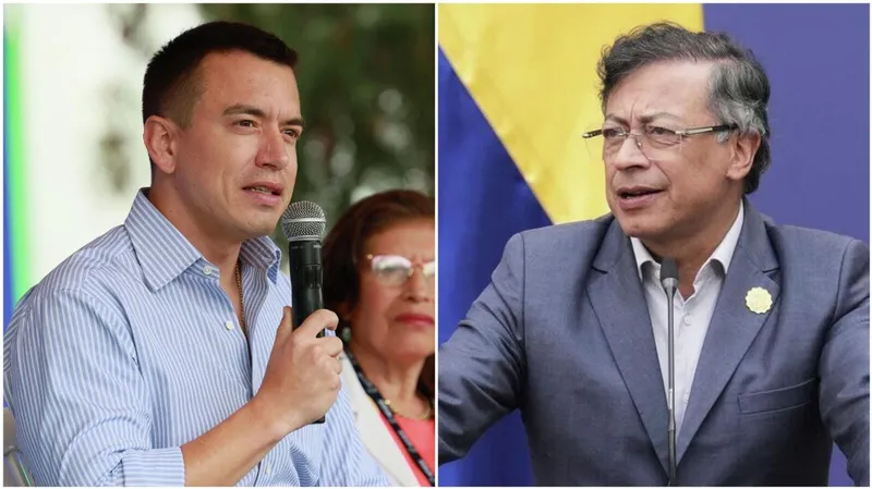 Colombia levanta aranceles a Ecuador y critica la injerencia de Noboa en las elecciones