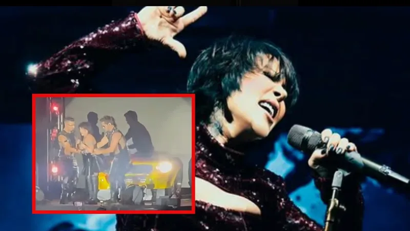 "¡Se me zafó la cadera!": Alejandra Guzmán pide una ambulancia en pleno concierto; ¿qué le pasó?