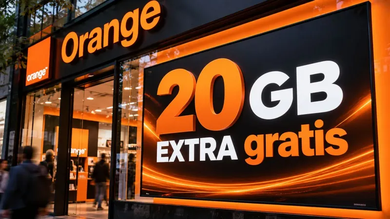 Orange regala 20 GB extra en sus tarifas de prepago con televisión: la de 15 euros alcanza los 100 GB