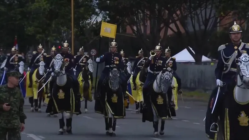 Colombianos apoyan el legado de Petro en el Día de la Independencia