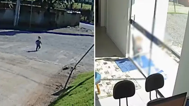 Niño se sale de su guardería para buscar a su mamá