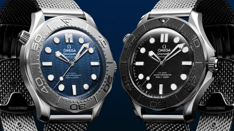 Omega no quiere esperar al próximo James Bond y lanza seis nuevos relojes 007
