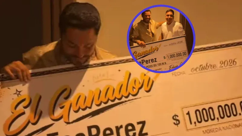 Eduin Caz consuela a Ese Pérez con mucho dinero y lo llama “el verdadero ganador de La Casa de los Famosos”