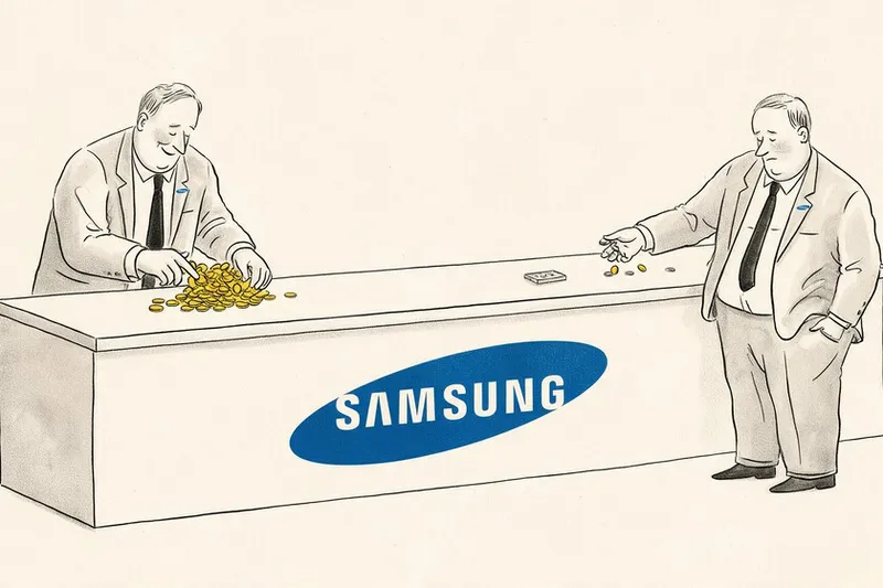 Samsung vende la memoria más cara que nunca. Uno de sus clientes más perjudicados es Samsung
