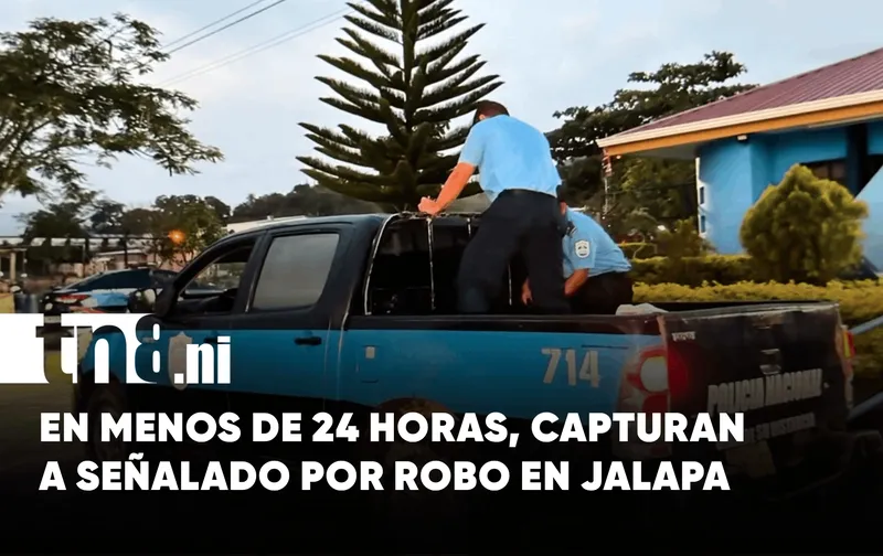 Capturan en menos de 24 horas a presunto ladrón de tienda en Jalapa
